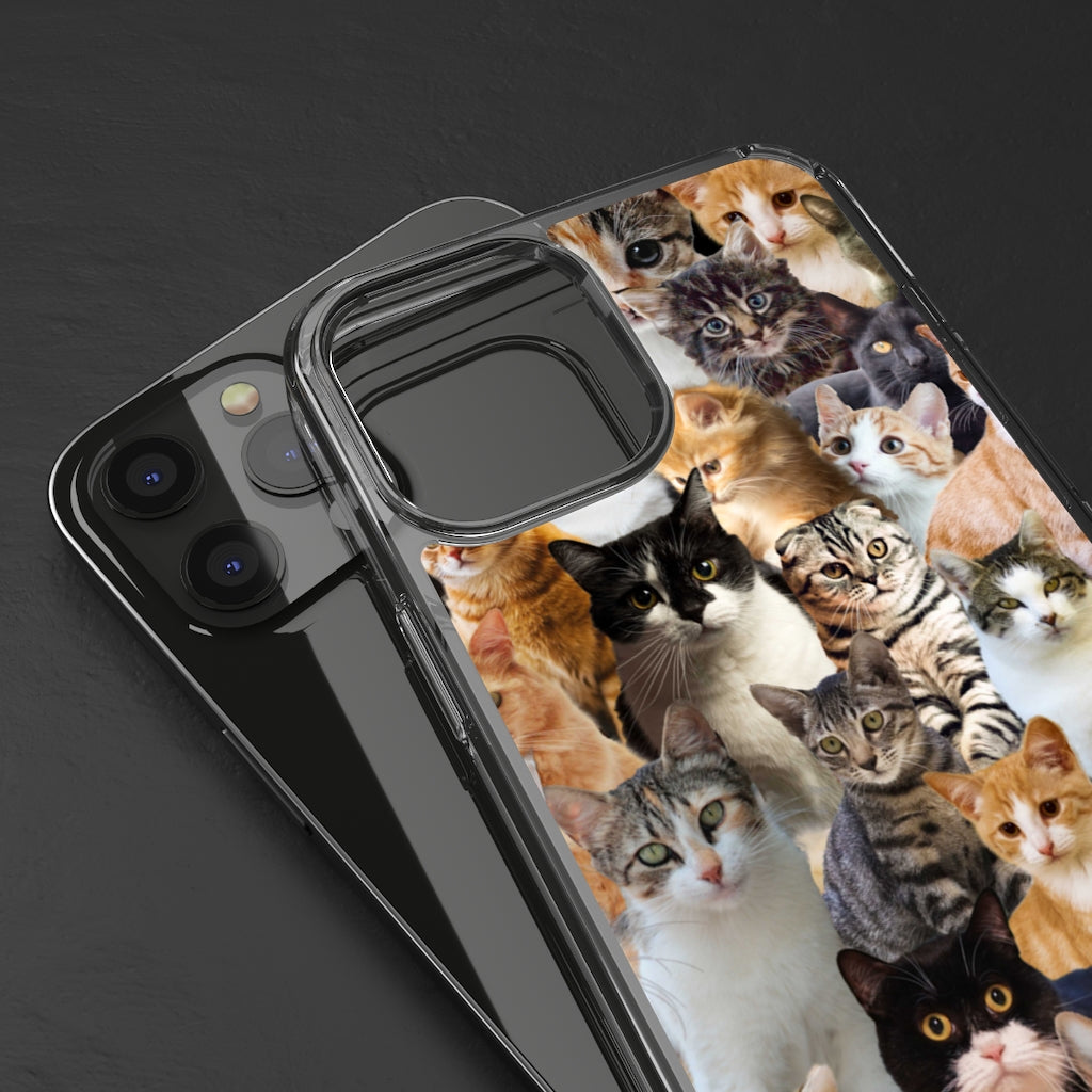 Cat lover Phone Case - Aesthetic Cat Iphone case - Samsung Case - Cat mom tumblr Phone Case - Scratch Resistant Case Cat lover gift