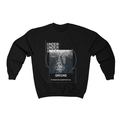 Underground Minimal Aesthetic Sweatshirt - Techno Unisex Hoodie