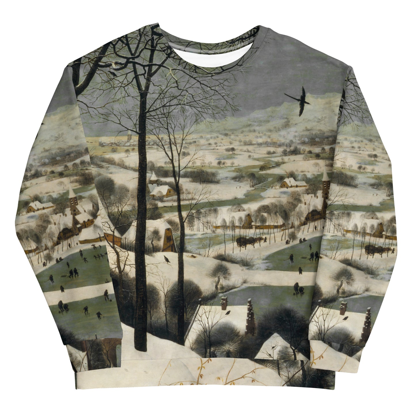 Pieter Bruegel All Over Sweatshirt - Hunters in the Snow