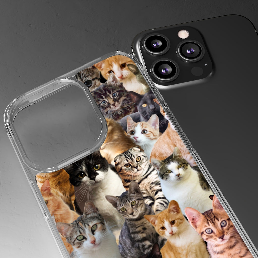 Cat lover Phone Case - Aesthetic Cat Iphone case - Samsung Case - Cat mom tumblr Phone Case - Scratch Resistant Case Cat lover gift