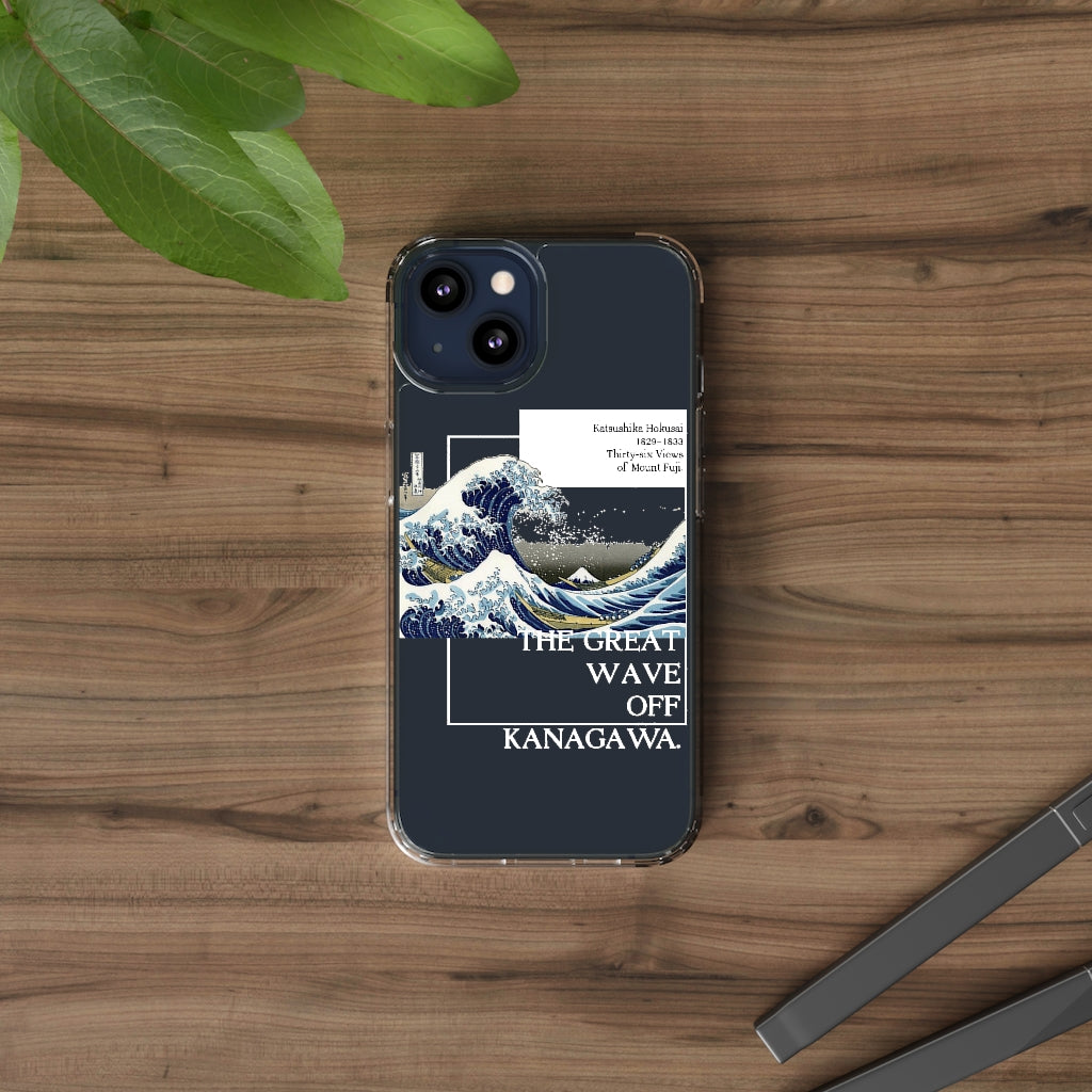 The great wave of Kanagawa Phone Case - Aesthetic Iphone case - Samsung Case - Art lover tumblr Phone Case - Scratch Resistant Case