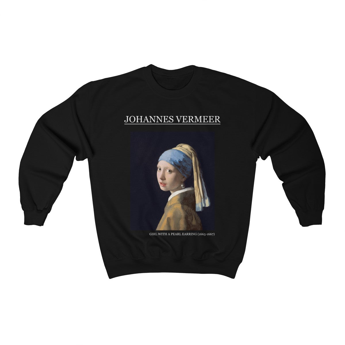 Johannes Vermeer Sweatshirt- Girl with a pearl earring
