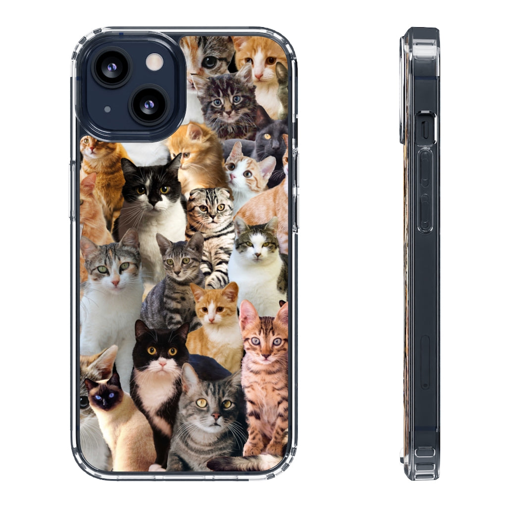 Cat lover Phone Case - Aesthetic Cat Iphone case - Samsung Case - Cat mom tumblr Phone Case - Scratch Resistant Case Cat lover gift