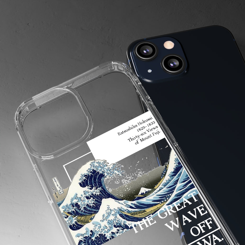 The great wave of Kanagawa Phone Case - Aesthetic Iphone case - Samsung Case - Art lover tumblr Phone Case - Scratch Resistant Case