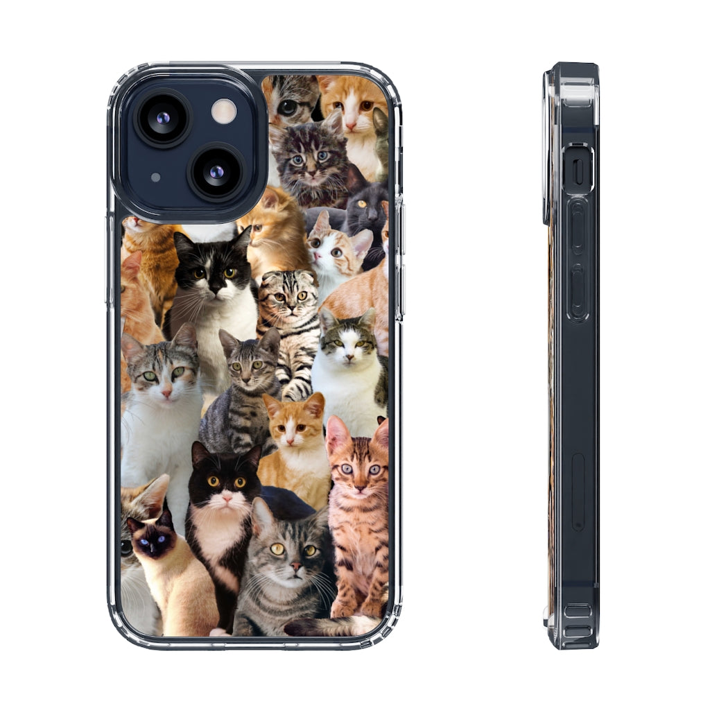 Cat lover Phone Case - Aesthetic Cat Iphone case - Samsung Case - Cat mom tumblr Phone Case - Scratch Resistant Case Cat lover gift