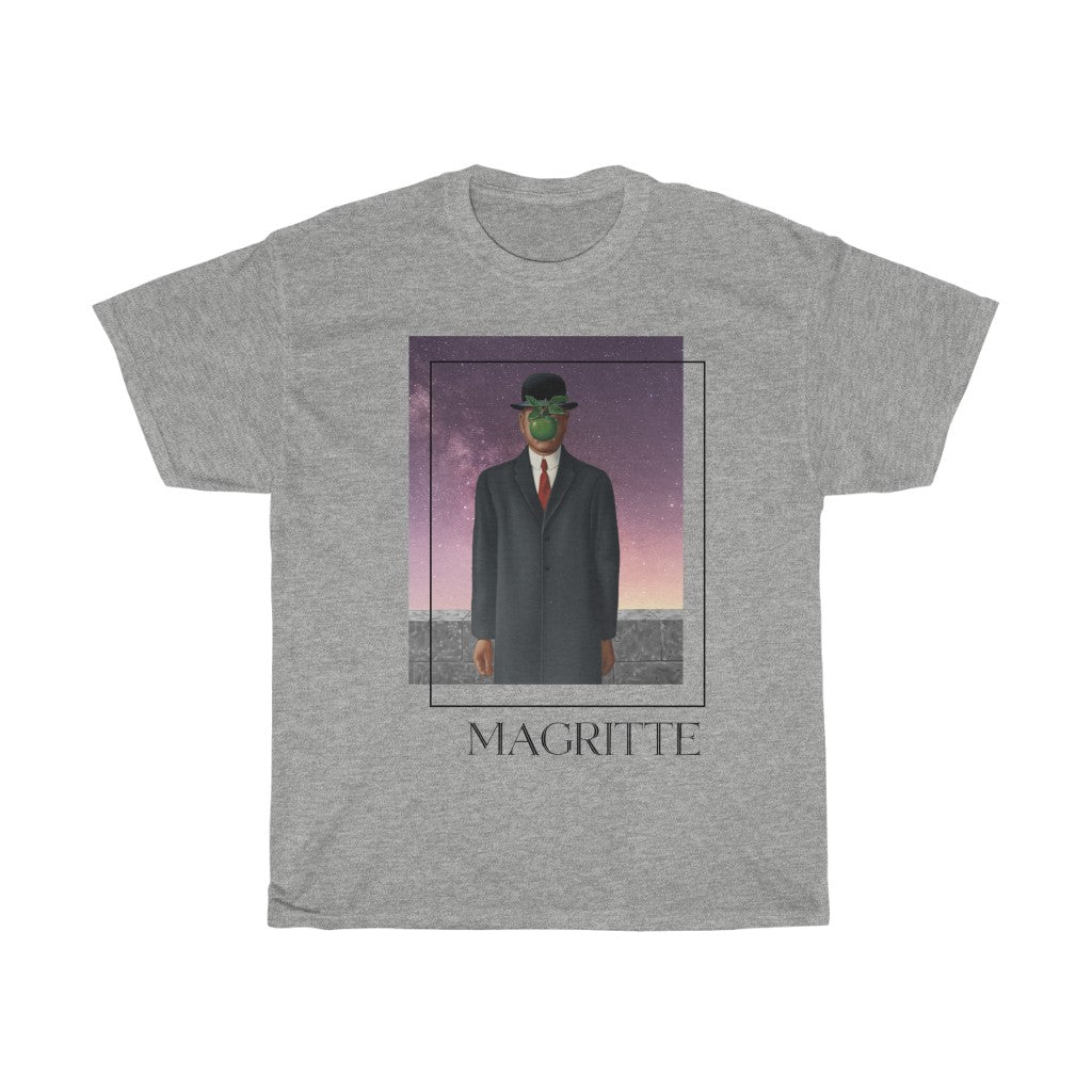 Magritte Shirt - Tribute to Magritte art inspiration Aesthetic Unisex Art Tee