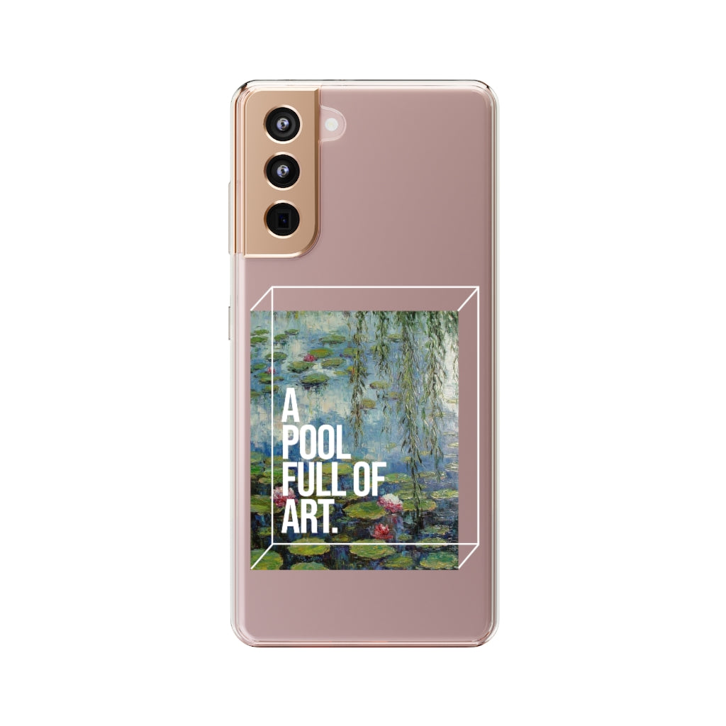 Tribute to Monet Phone Case - Nenúfares Aesthetic Iphone case - Samsung Case - Art lover tumblr Phone Case - Scratch Resistant Case