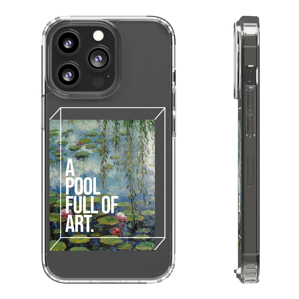 Tribute to Monet Phone Case - Nenúfares Aesthetic Iphone case - Samsung Case - Art lover tumblr Phone Case - Scratch Resistant Case