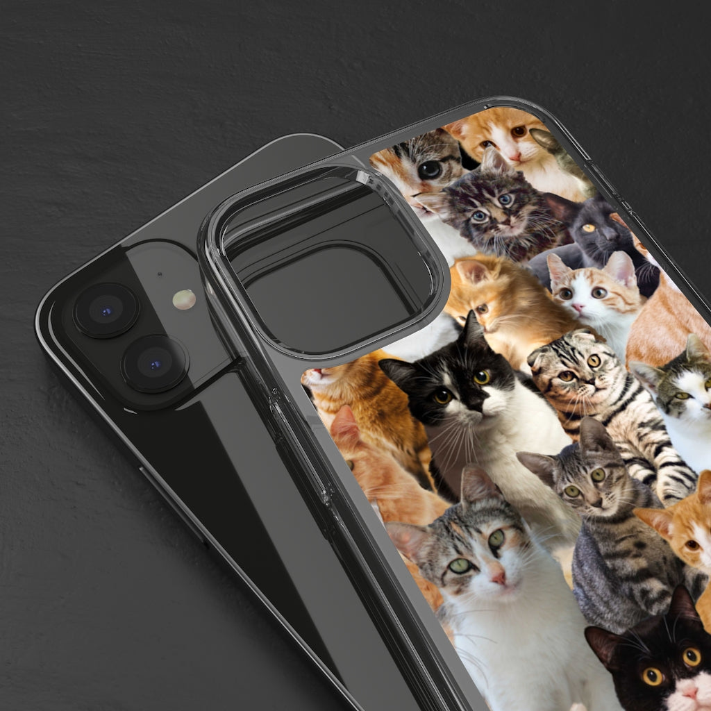 Cat lover Phone Case - Aesthetic Cat Iphone case - Samsung Case - Cat mom tumblr Phone Case - Scratch Resistant Case Cat lover gift