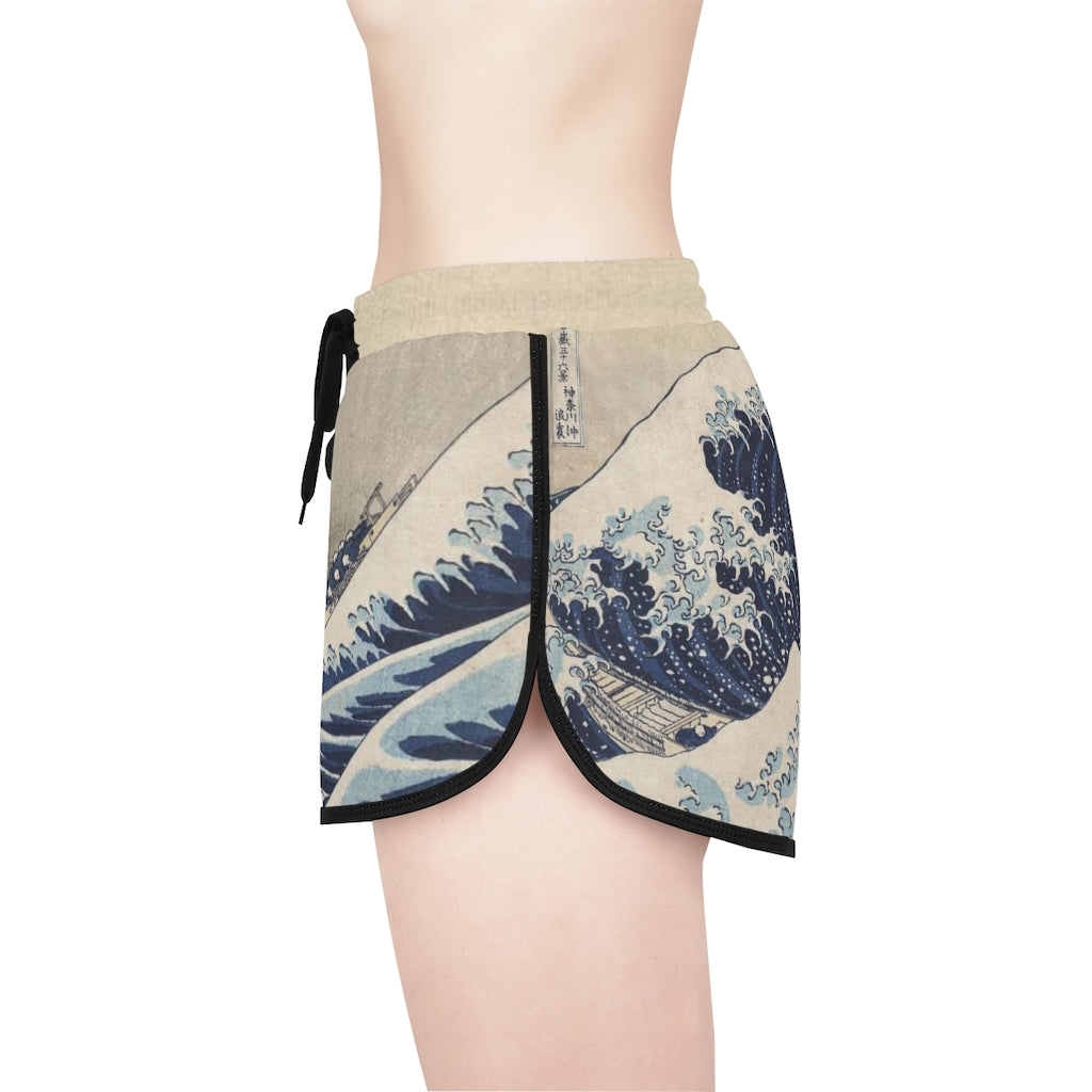 The Great Wave of Kanagawa  - Women shorts