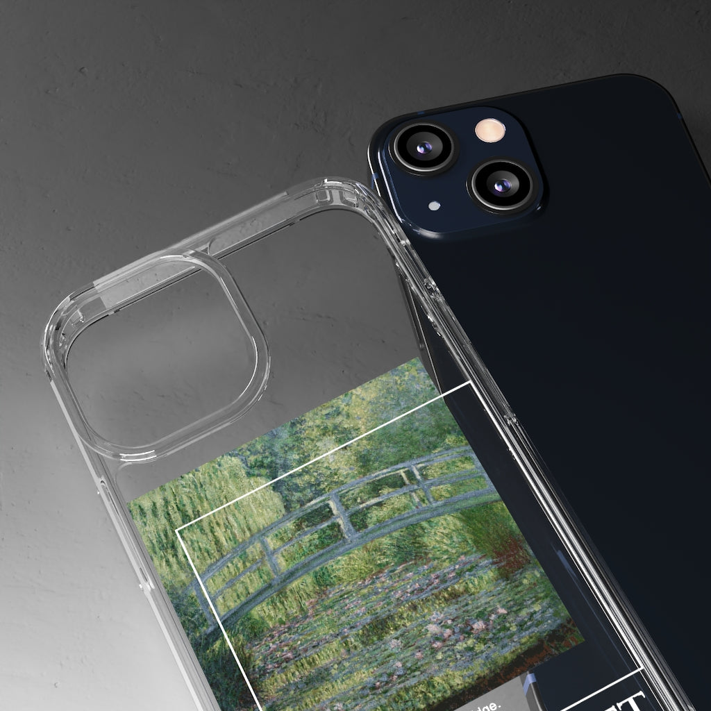 Tribute to Monet Phone Case - Nenúfares Aesthetic Iphone case - Samsung Case - Art lover tumblr Phone Case - Scratch Resistant Case