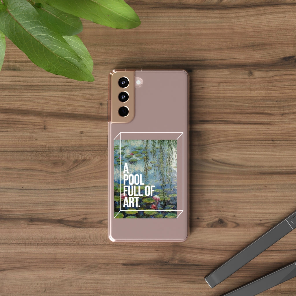 Tribute to Monet Phone Case - Nenúfares Aesthetic Iphone case - Samsung Case - Art lover tumblr Phone Case - Scratch Resistant Case