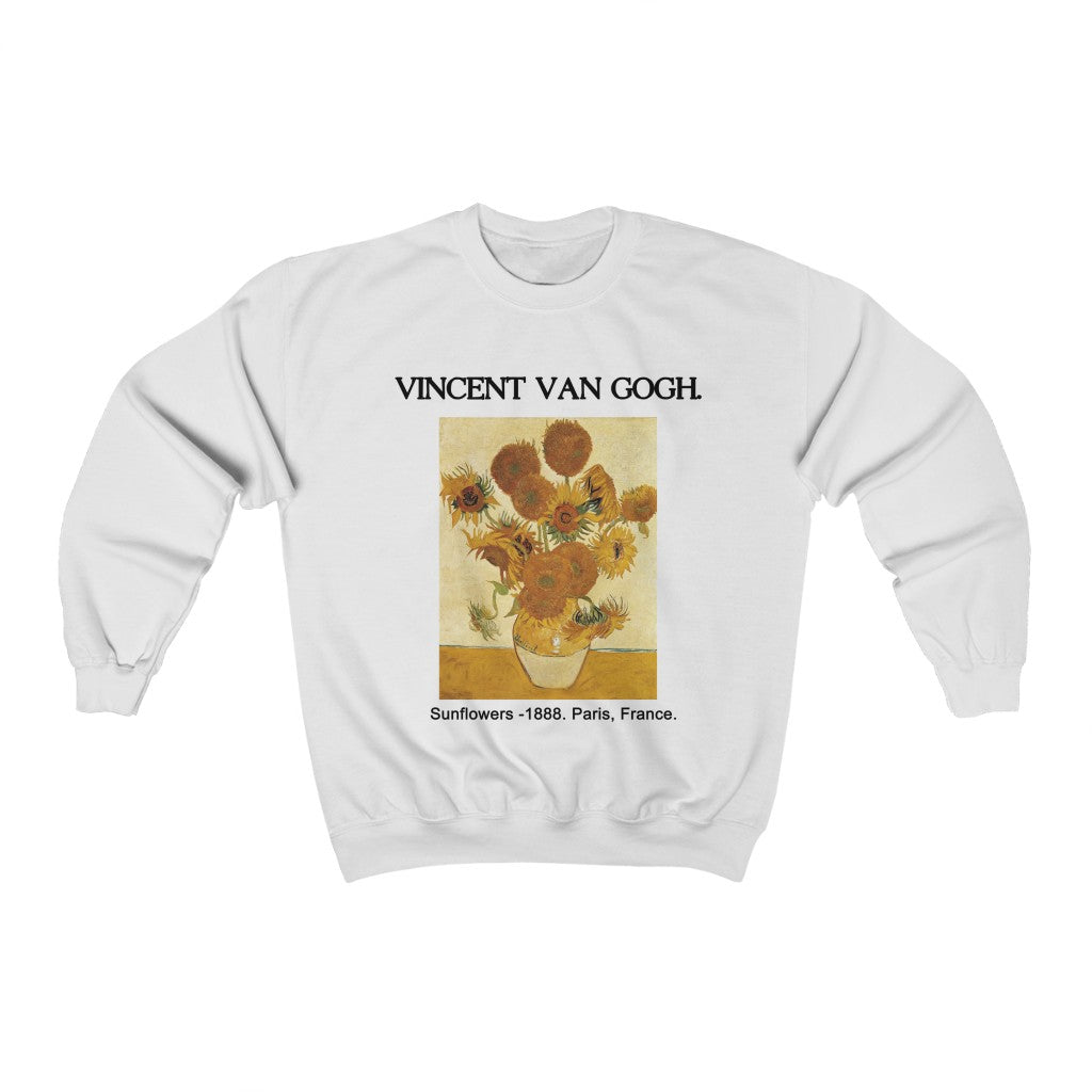 Van gogh sunflower Unisex Rise Sweatshirt
