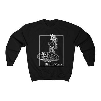 Birth of Venus Sweatshirt - Afrodita venus illustration bdsm aesthetic art hoodie Unisex