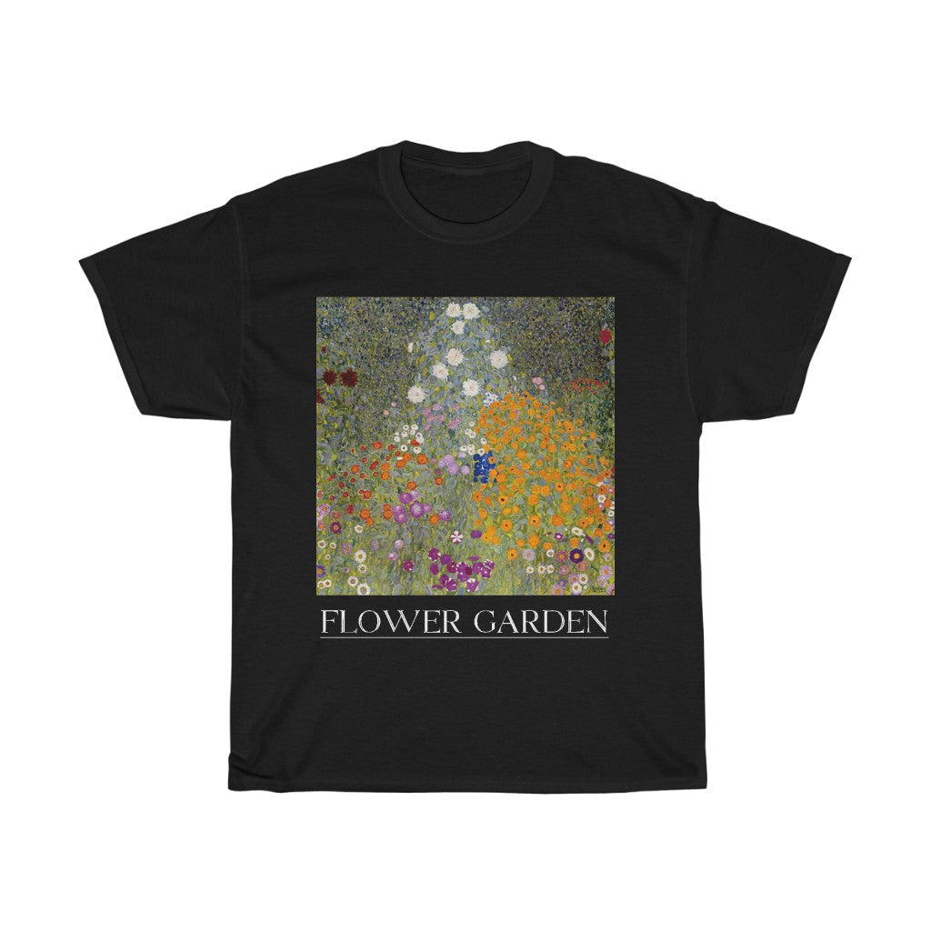 Gustav Klimt Shirt - Flower Garden Rennaissance