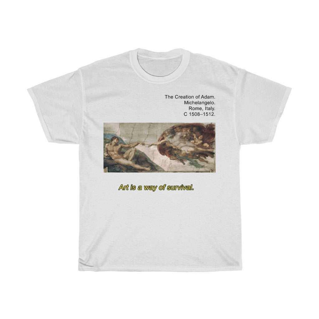 Michelangelo Shirt - The Creation Of Adam