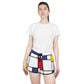 Mondrian Women shorts