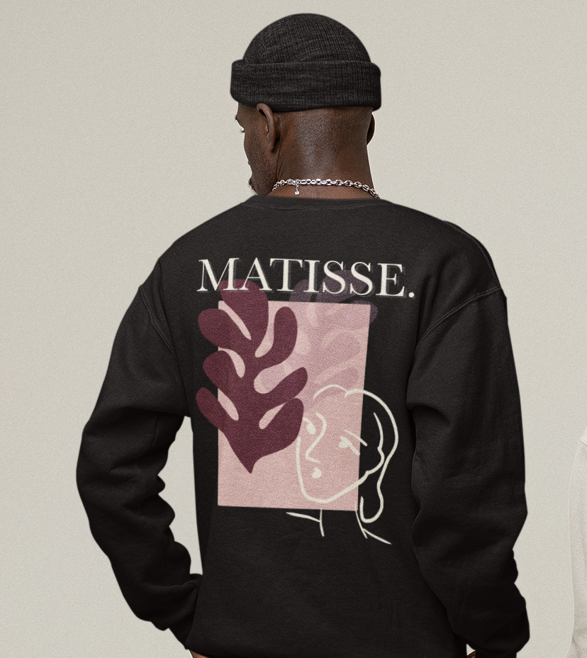 Matisse Flower Face - Unisex Sweatshirt