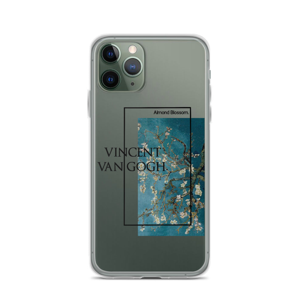 Van Gogh iPhone Case - Almond Blossom Transparent Art Case