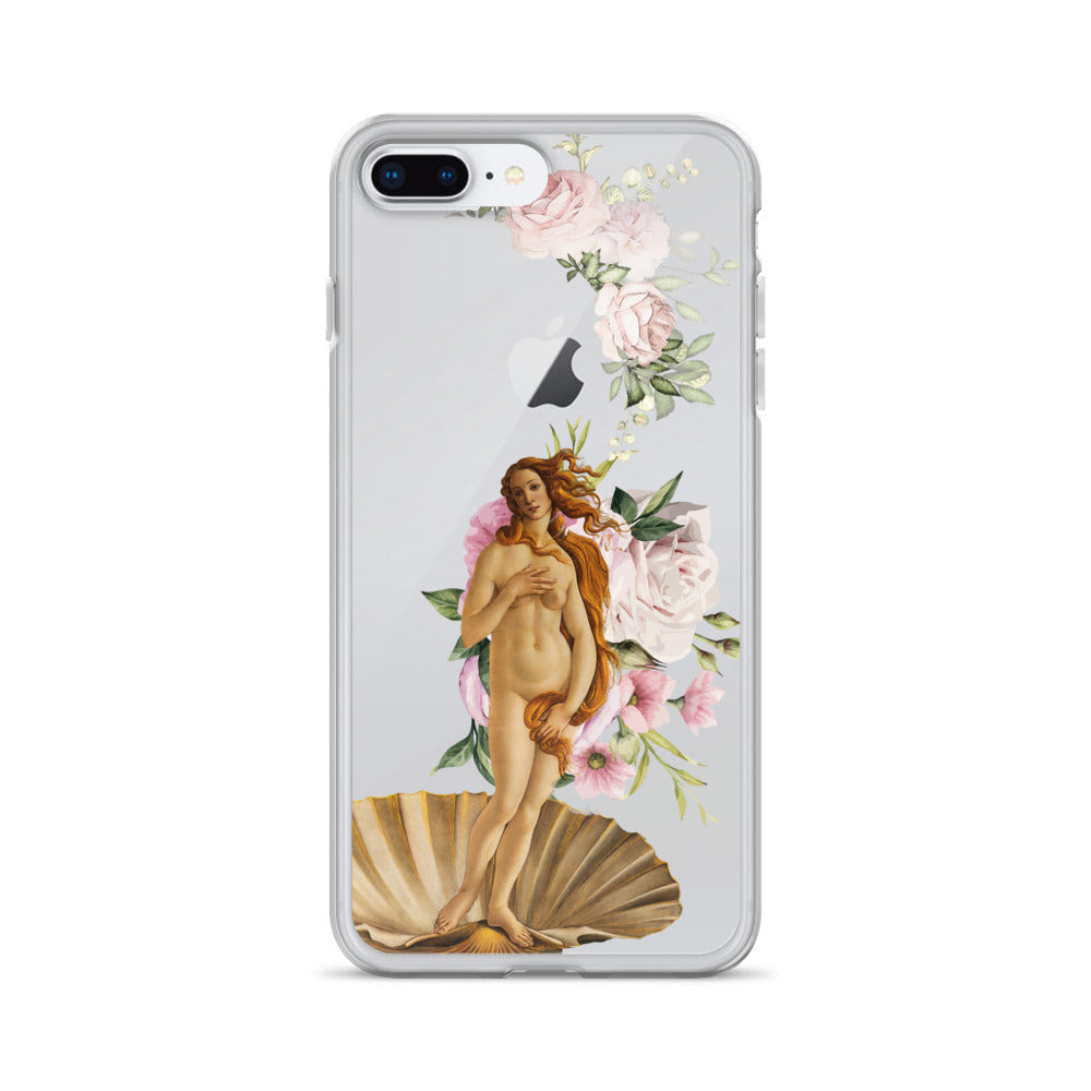 Botticelli iPhone Case - Birth of Venus Transparent Art Case