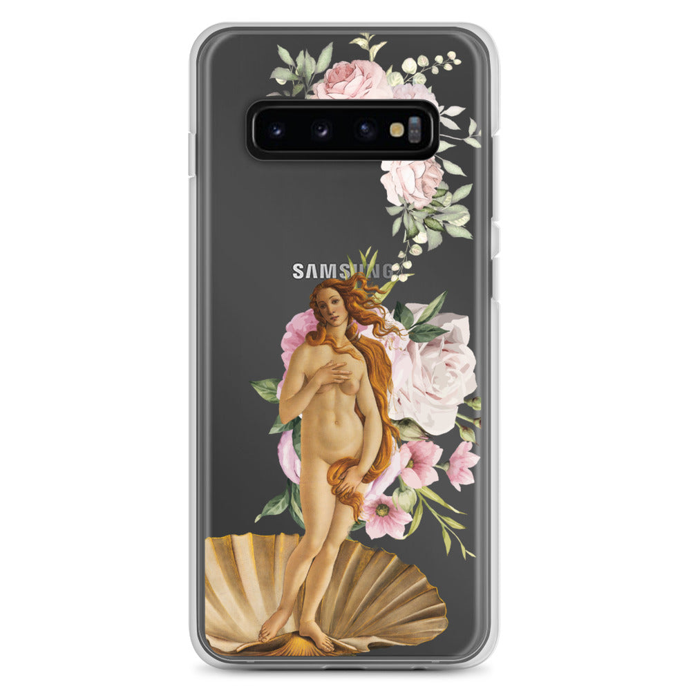Botticelli Samsung Case - Birth of Venus Transparent Art Case