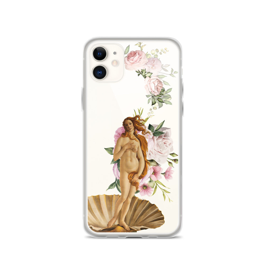 Botticelli iPhone Case - Birth of Venus Transparent Art Case