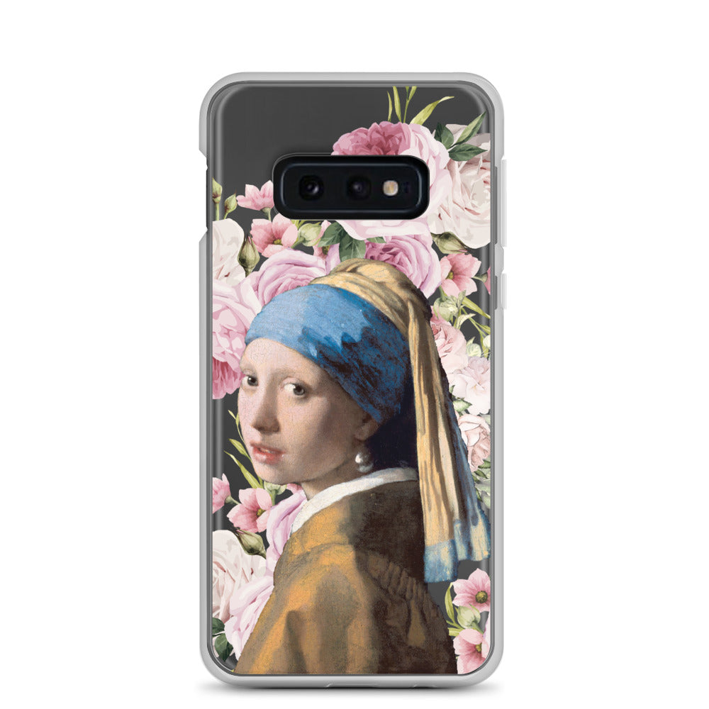Girl with a pearl Earring Samsung Case, Johannes Vermeer art lover transparent Case