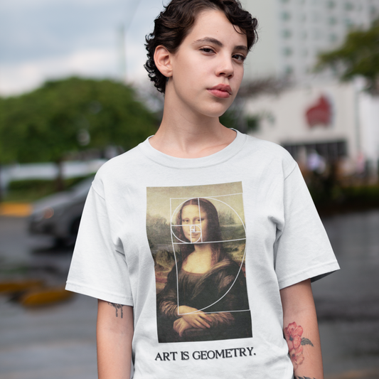 Da Vinci Shirt - Gioconda Geometric